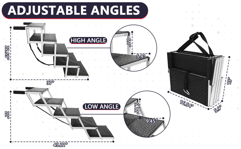 Dog Ramps With Nonslip Surface