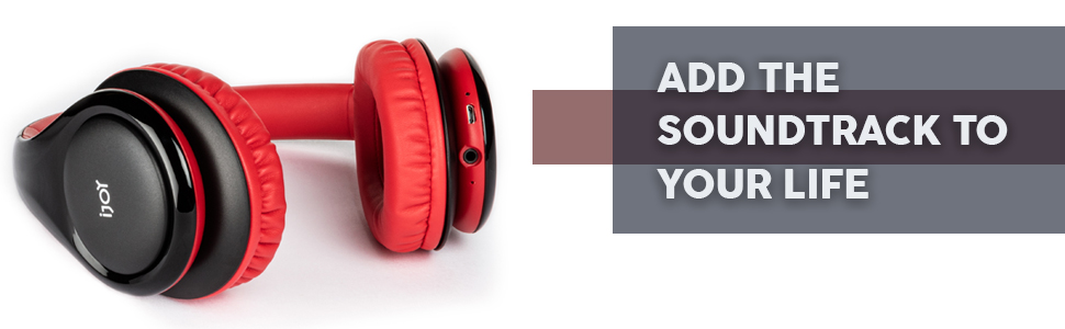 noise canceling ijoy iso bluetooth headphone wireless headset over ear with microphone wired