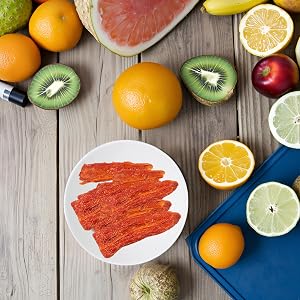 All Natural Dried Papaya Spears Snacks