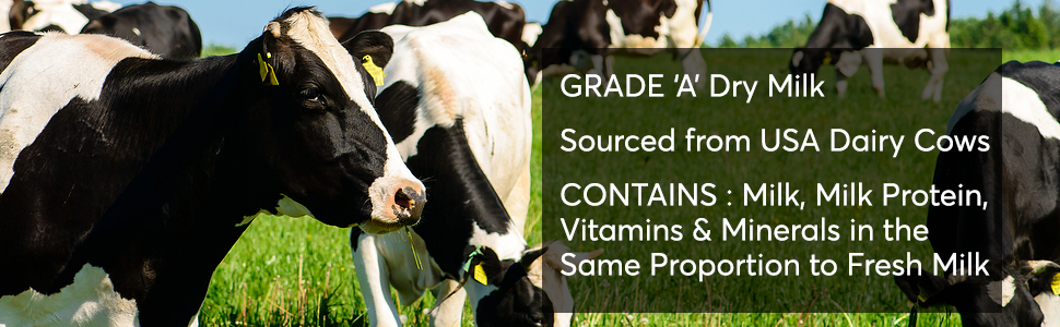 Grade A Dry Milk from USA Dairy Farms