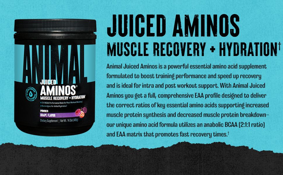 Juiced aminos banner