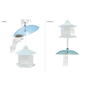 Perky-Pet Transparent 16-Inch Squirrel Baffler