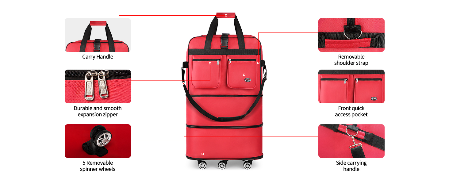 rolling duffle bag with wheels carry on size,large rolling duffle bag,carry on rolling duffle bag