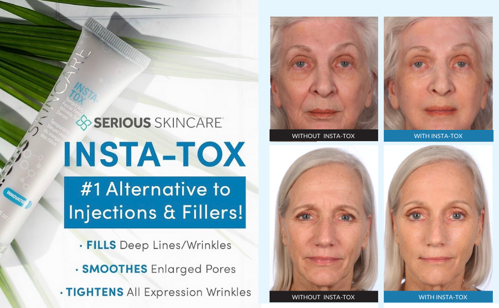 instant face lift serum rapid lift anti wrinkle dermal repair tightener fill treat elevacion rapida