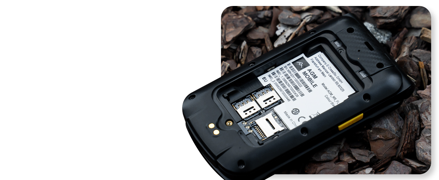 AGM M8 Rugged Flip Phone with Dual SIM