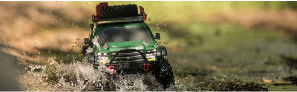 Redcat Racing Gen7 Pro Scale Rock Crawler Readh to Run with body accessories, inner fenders etc