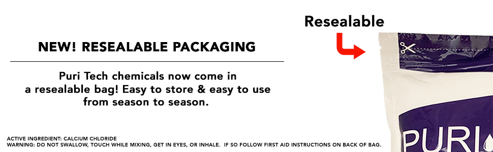 resealable chemical bag