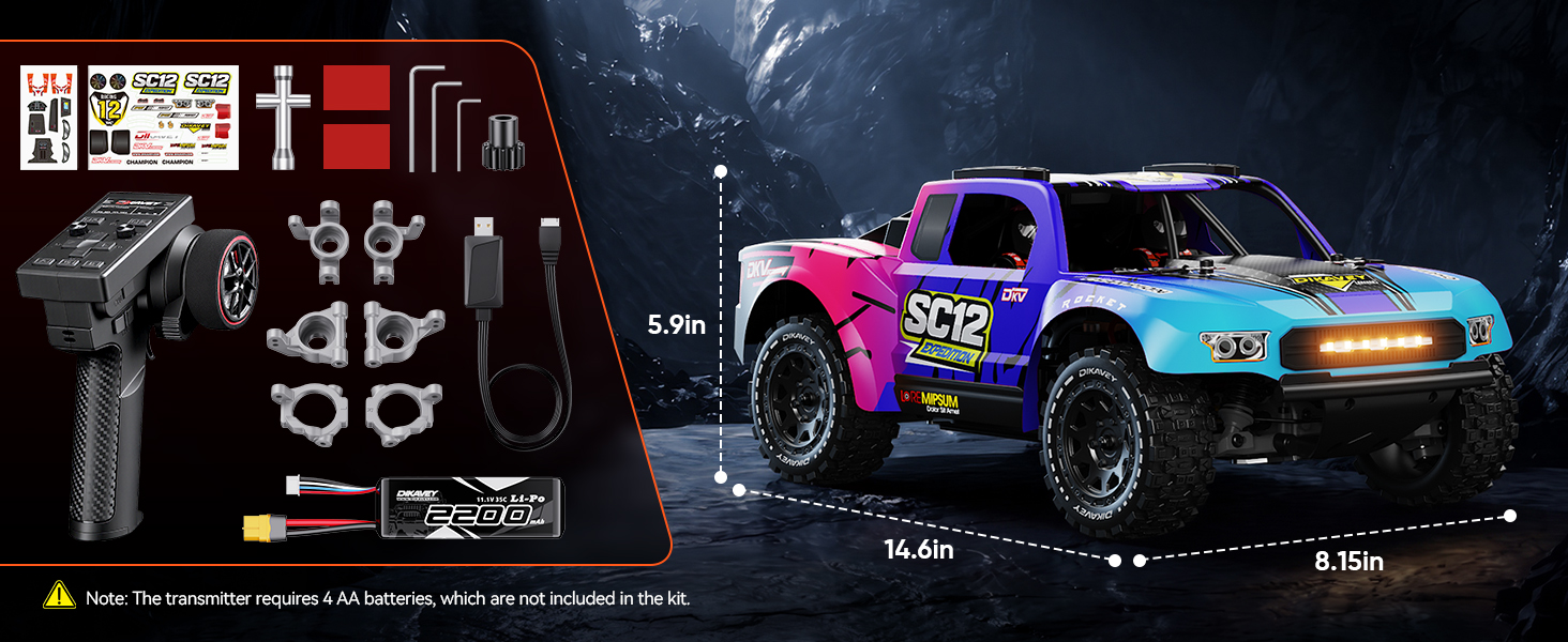 1/12 Brushless Remote Control Car