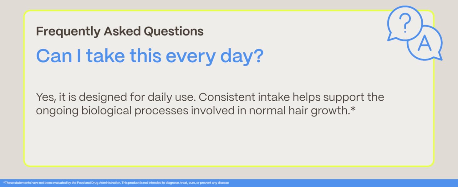 FoliGROWTH Hair Growth Supplement for Women &amp;amp; Men for Thicker, Fuller Hair