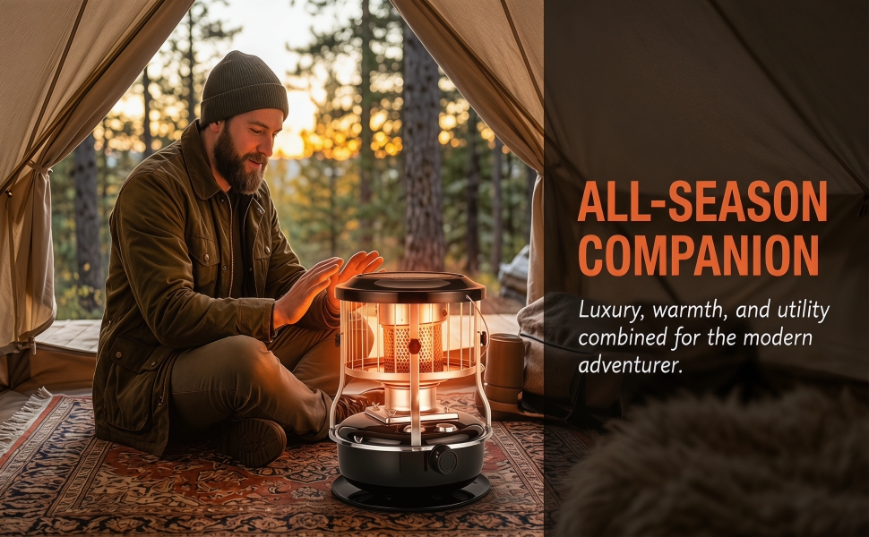 9000 BTU Portable Kerosene Heater