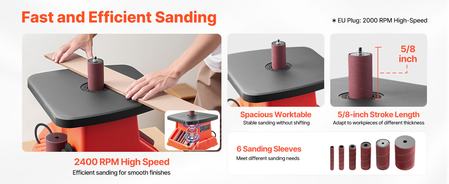 benchtop spindle sander