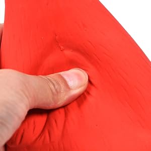 dog squeaky chicken rubber toy