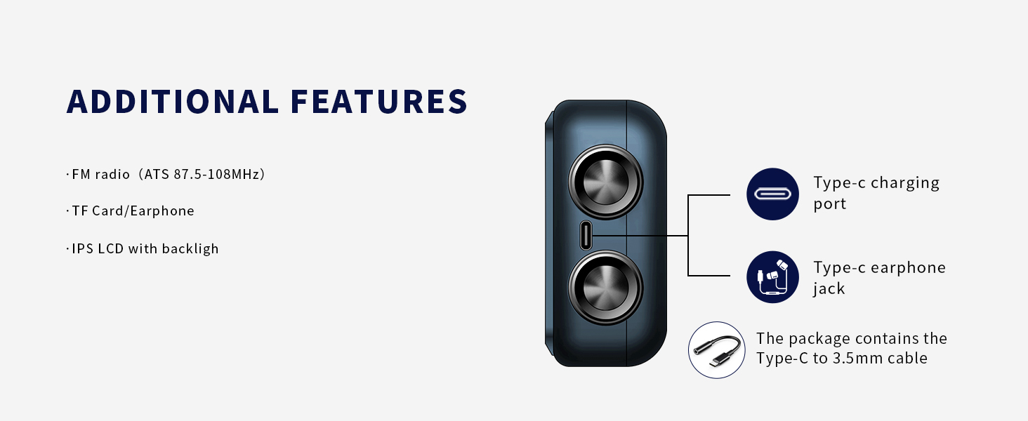 ADDITIONAL FEATURES