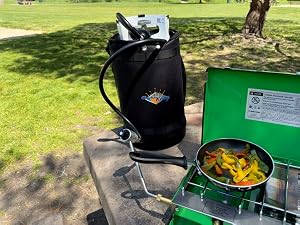 Flame King Gas Hauler Kit 10LB -Insulated Protective Carry Case