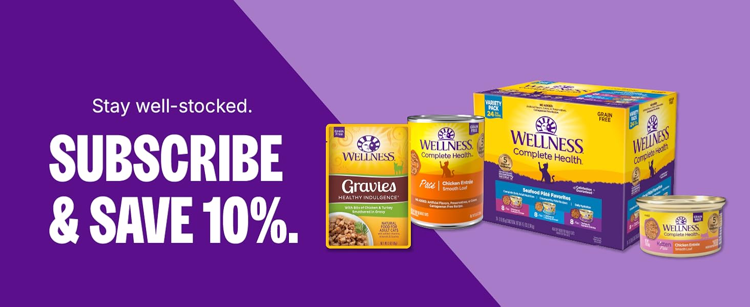 Stay well-stocked. Subscribe &amp;amp; save 10%
