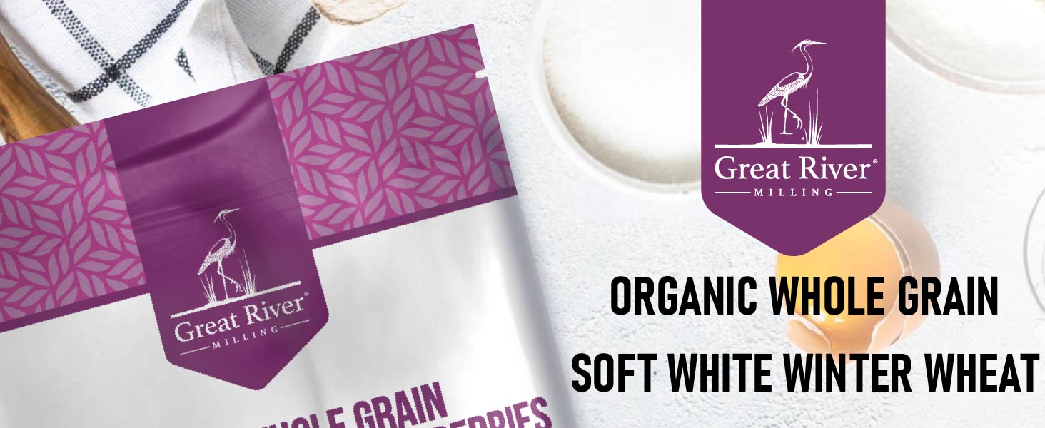 Organic Whole Grain Soft White Winter Wheat