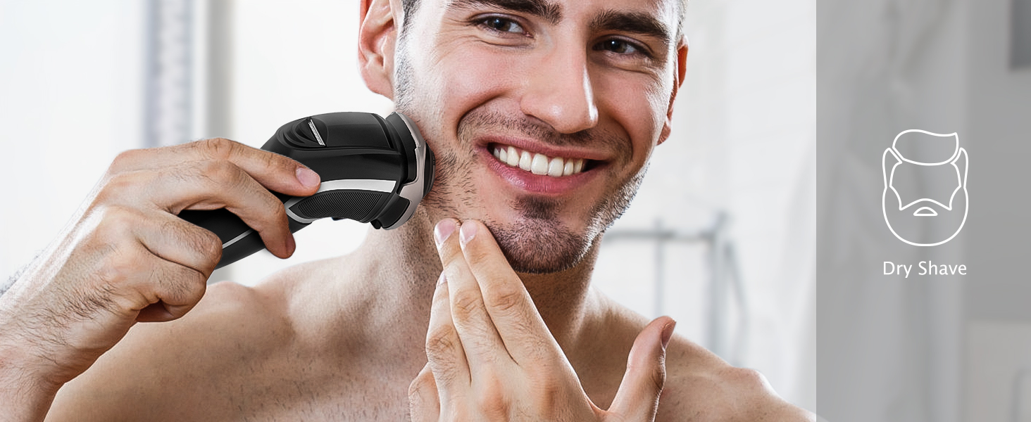 dry shave