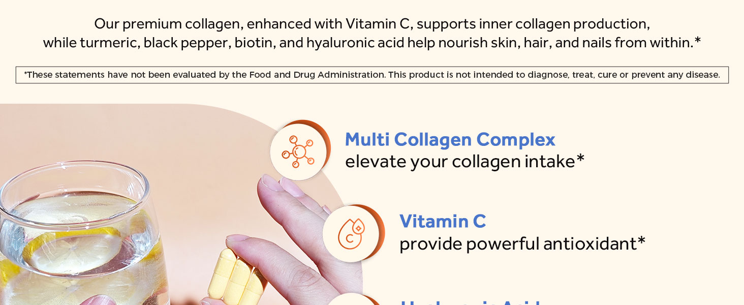 Doctors Recipes Multi Collagen Complex provides benefits to your appearance.