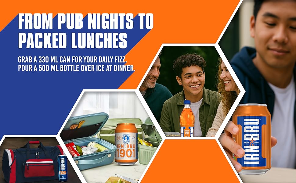 IRN-BRU Original Scottish Sparkling Soda