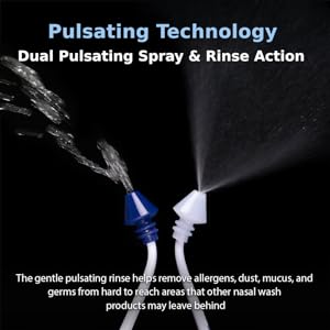 SinuPulse Elite, Sinus Rinse, Nasal irrigation, Sinus Irrigation, Neti pot, nasal wash, saline rinse