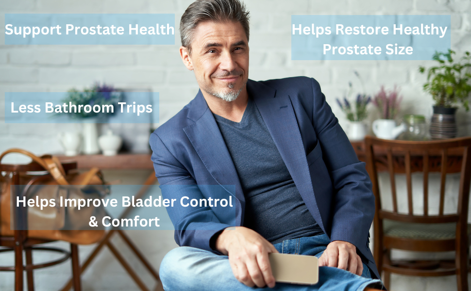 prostate health bladder sleep men inflammation enlarged