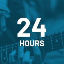 Guitar Fretboard - 24 hours