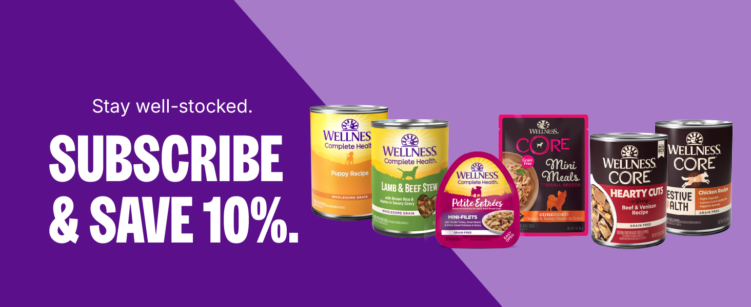 Never run out of Wellness. Subscribe &amp;amp; Save up to 10%.