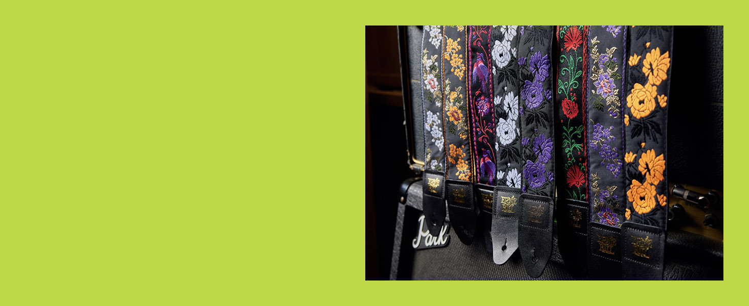 floral guitar strap patterns