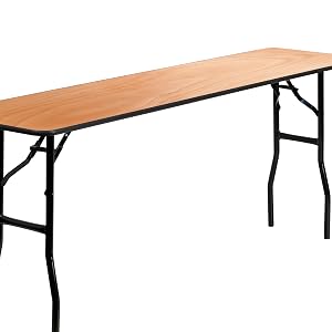 folding training table for up to three people