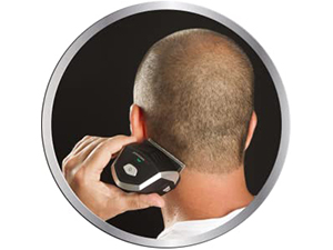 Trim Neckline, Sideburns, Behind The Ear