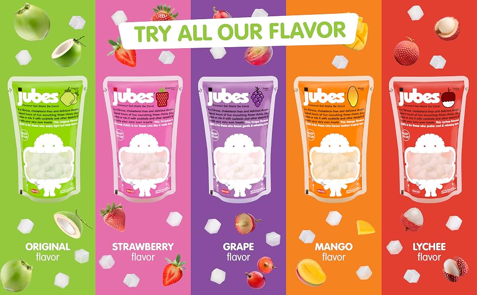 all jubes flavors