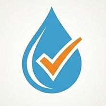 water droplet with a checkmark in the middle