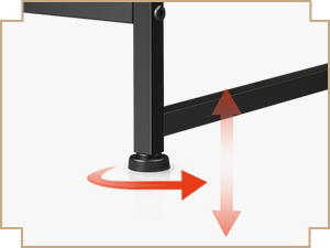 ADJUSTABLE FEET