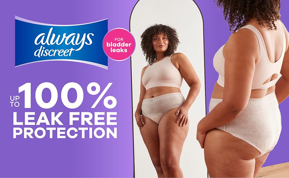 Always Discreet Underwear