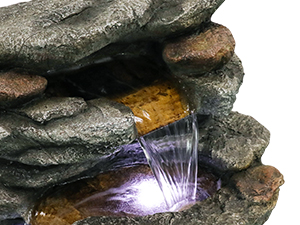 outdoor water fountain