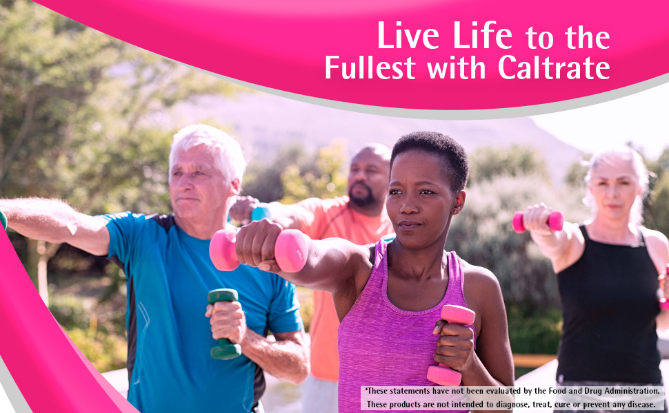 Caltrate supplements helps to live life to the fullest
