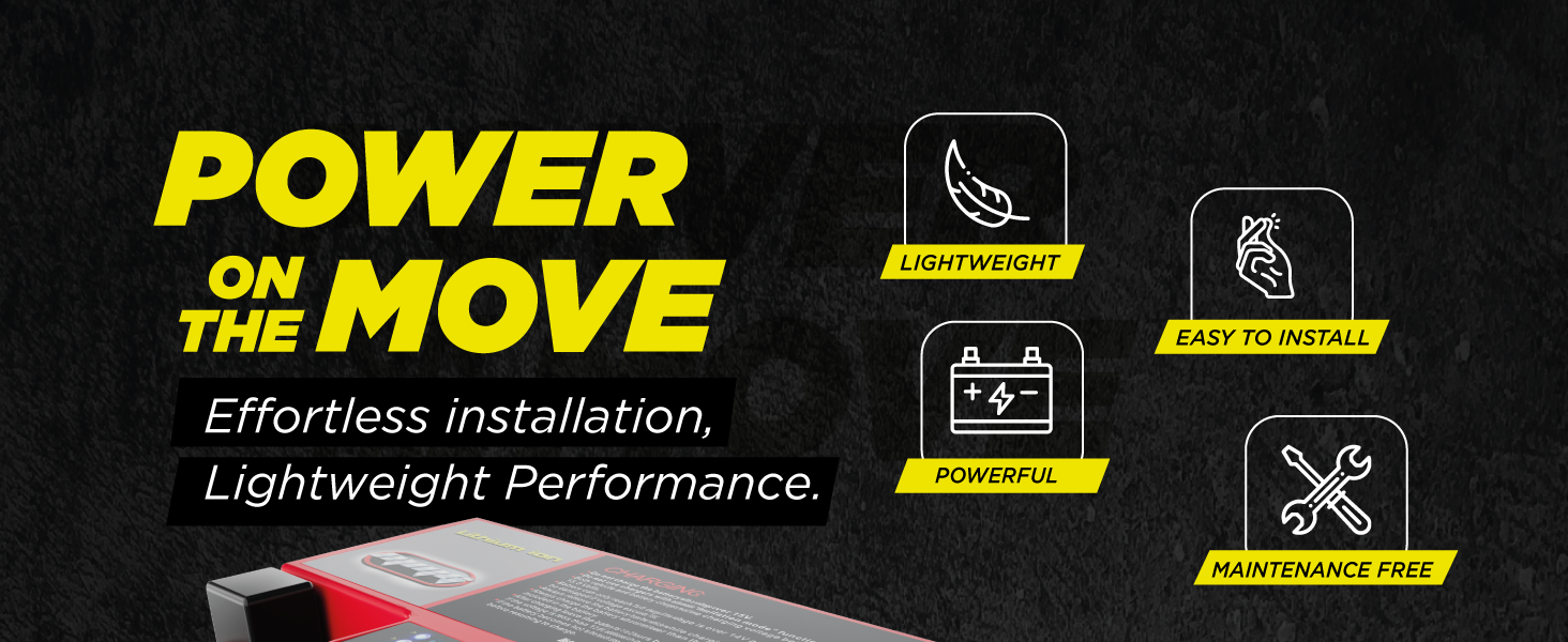MMG powersports lithium-ion battery