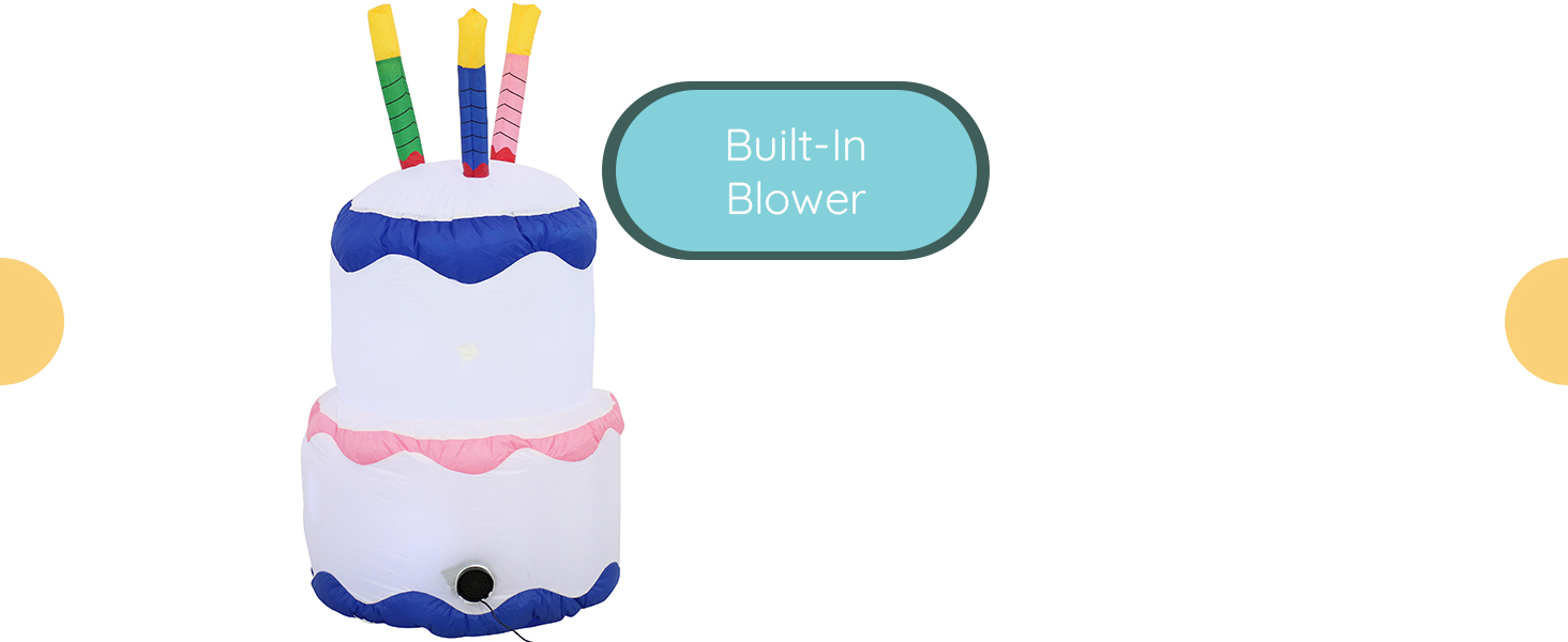 Built in blower