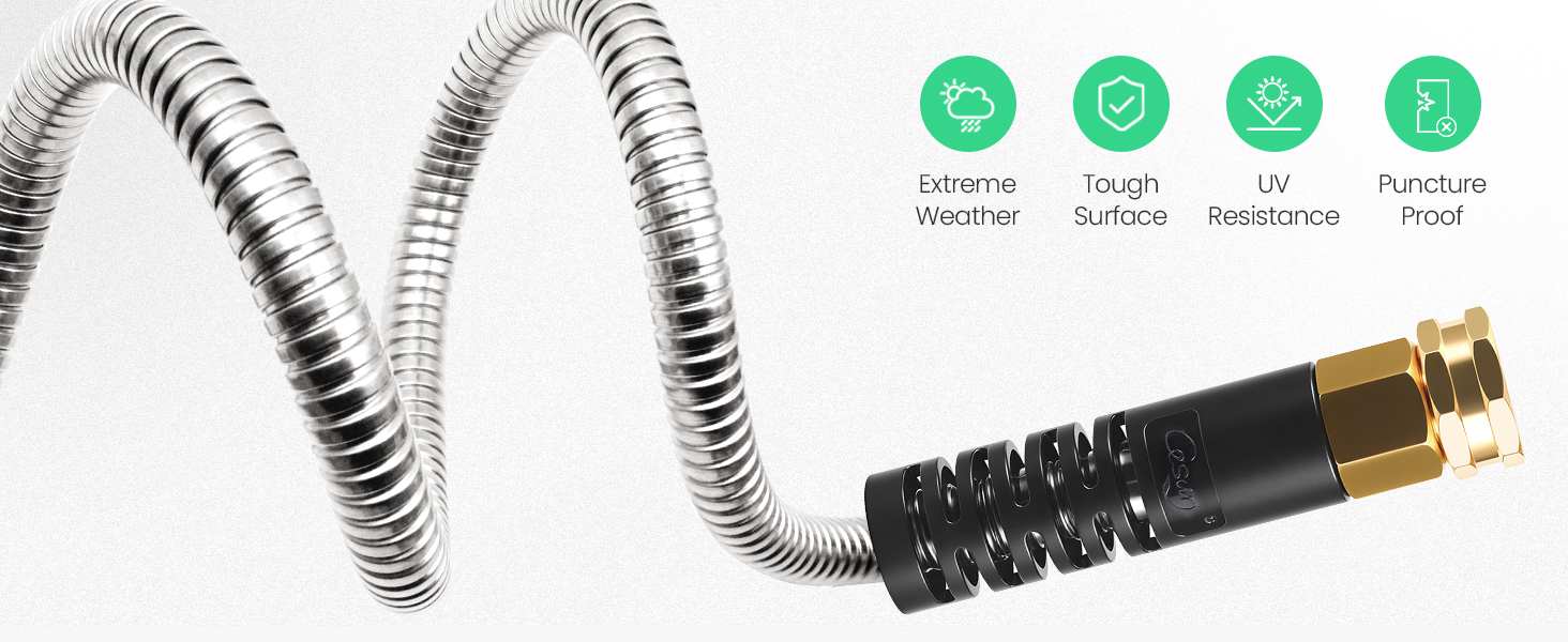 short garden hose 3ft