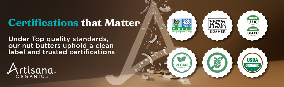 Certifications Coconut Butter