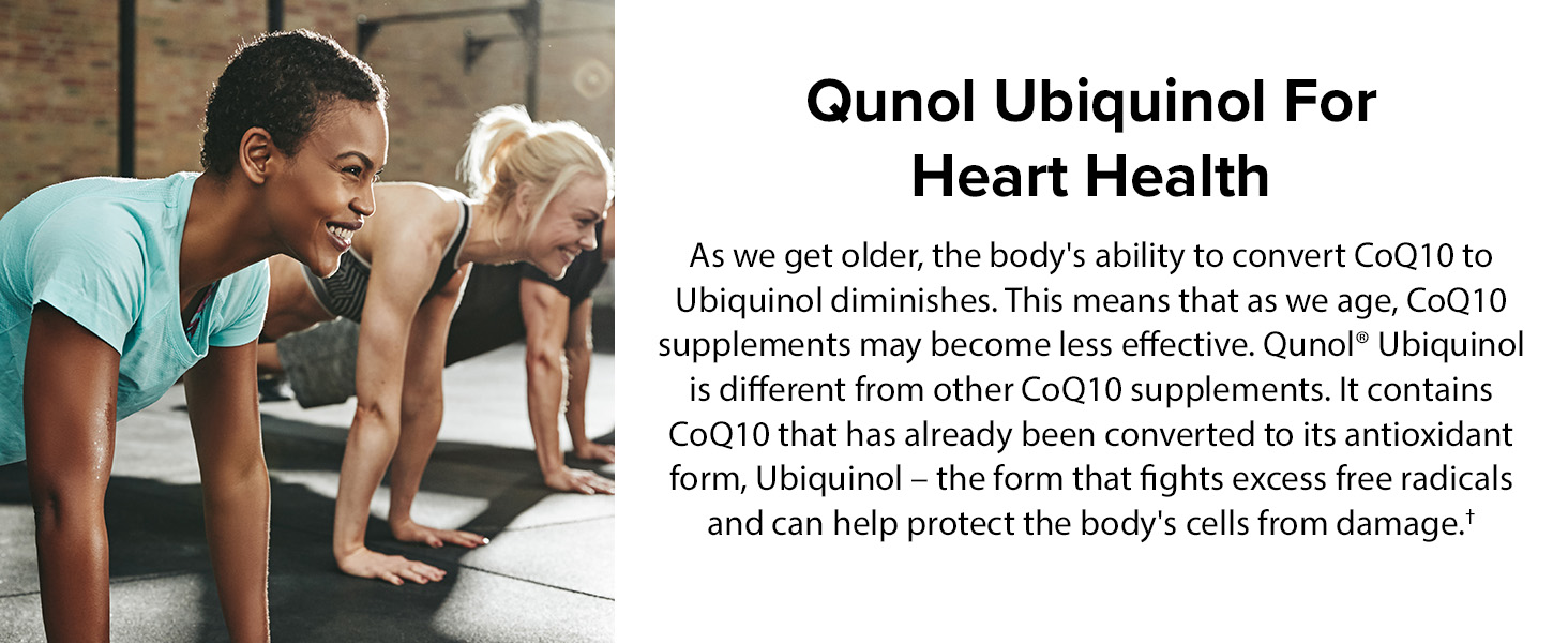 Ubiquinol for heart health
