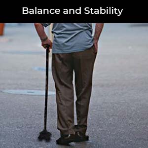 Tulimed Quad Self Standing Walking Cane Tip - Quadruple Pod Walking Stick