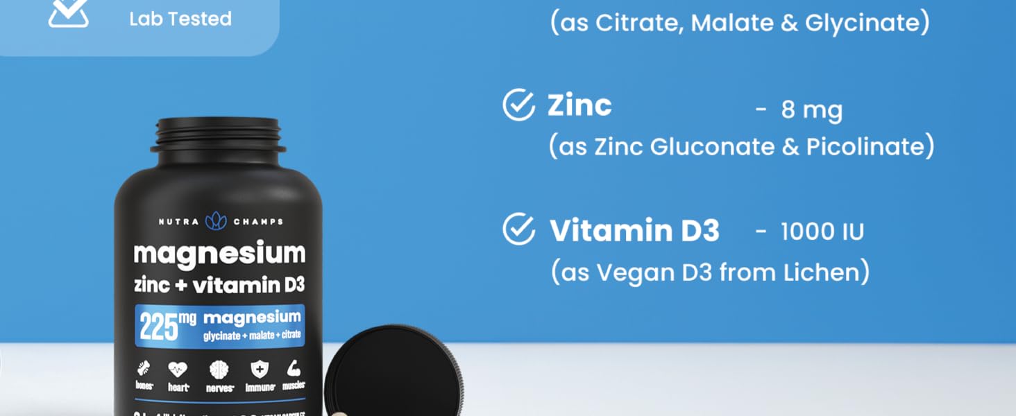 Magnesium Zinc D3