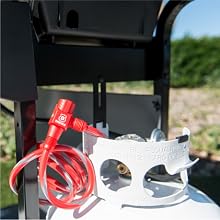 cable on propane tank