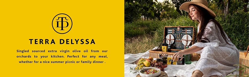 Terra Delyssa is single sourced extra virgin olive oil from our tunisian orchards.