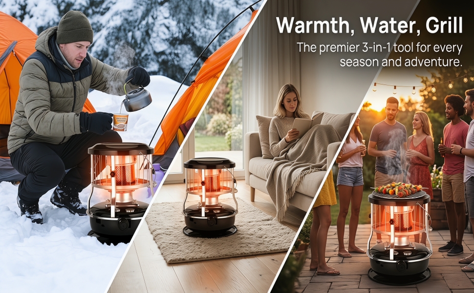 9000 BTU Portable Kerosene Heater