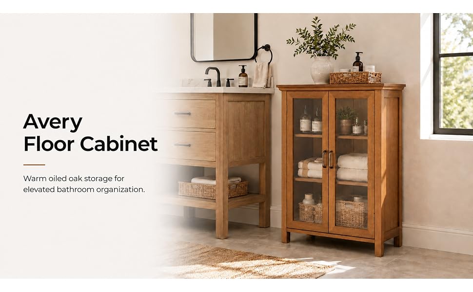 Avery Freestanding Cabinet with 2 Doors