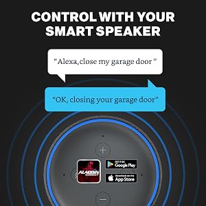 geniequieliftconnect smart garage door opener works with alexa