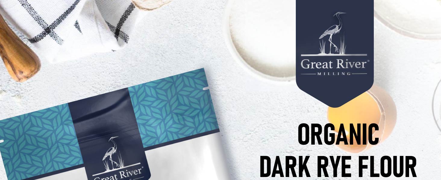 Great River Milling Organic Dark Rye Flour