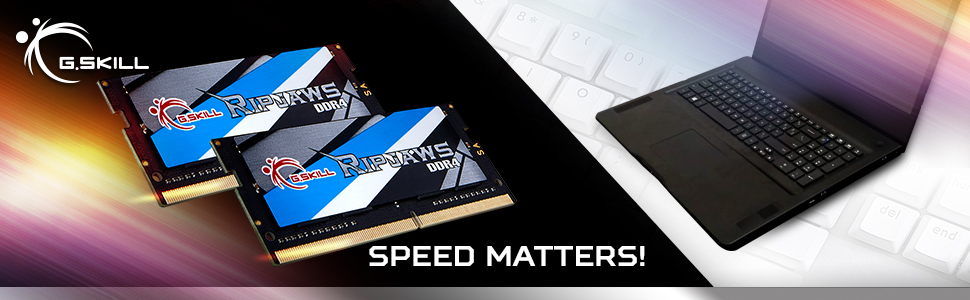 ripjaws so-dimm ddr4 speed matters laptop
